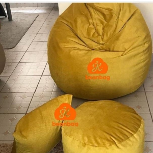 L Chair Beanbag set