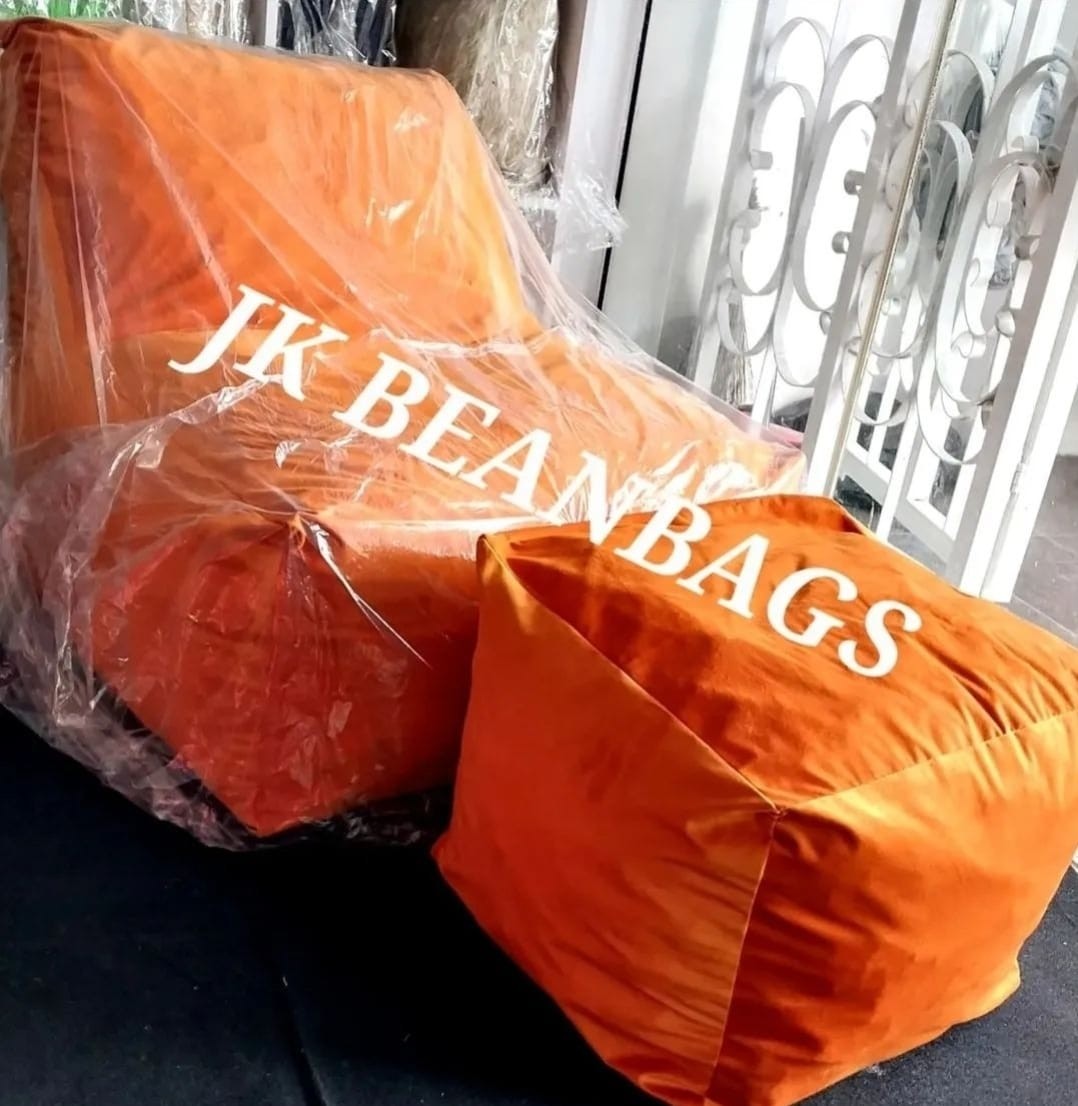 L Lounger Beanbag . 2.5ft height x 2.5ft width
