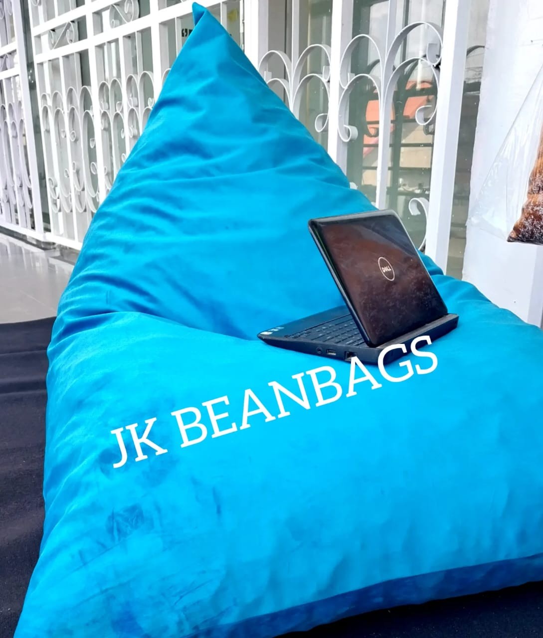Large Triangle Beanbag fitted for adult