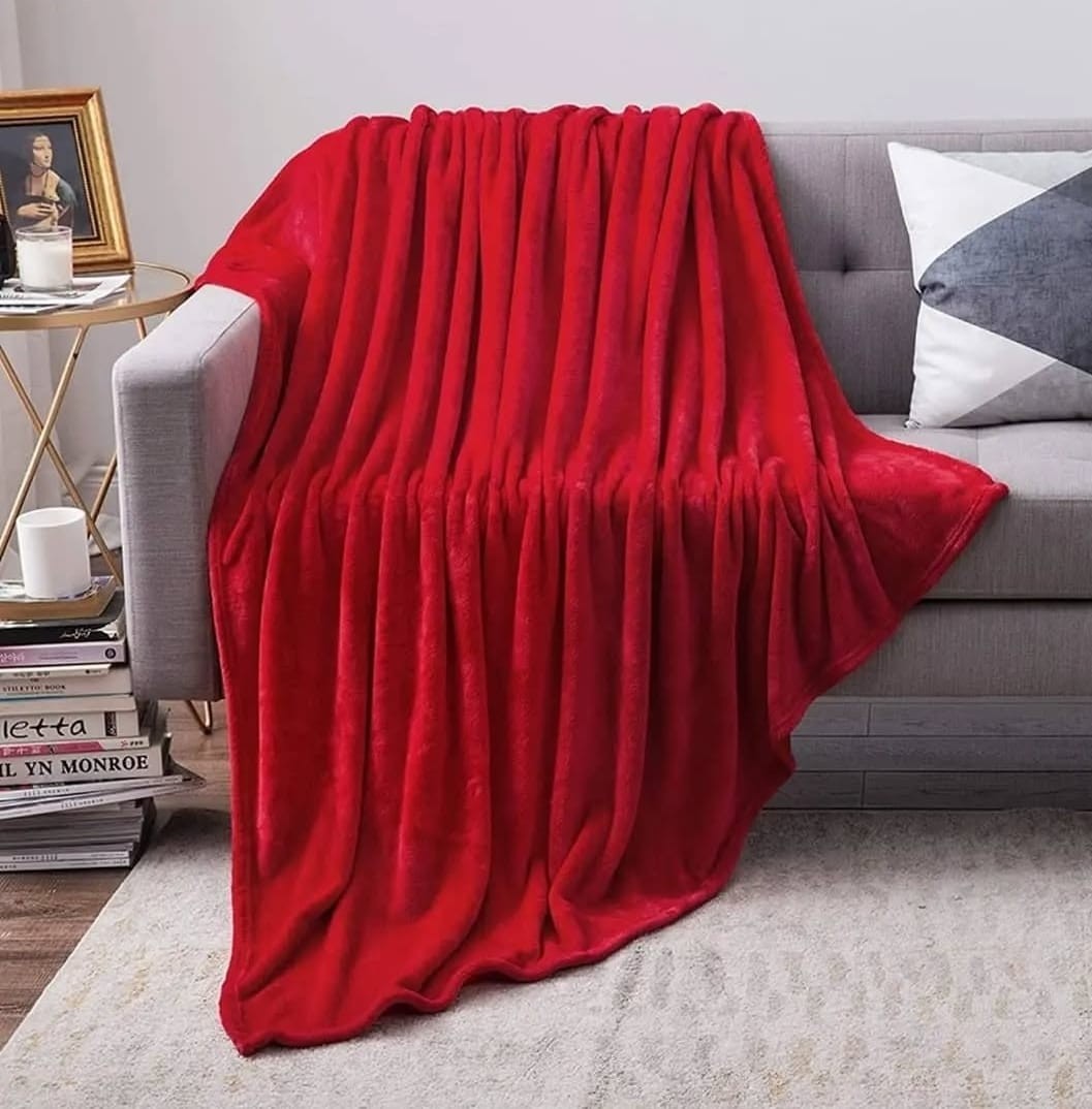 Red Fur Blanket